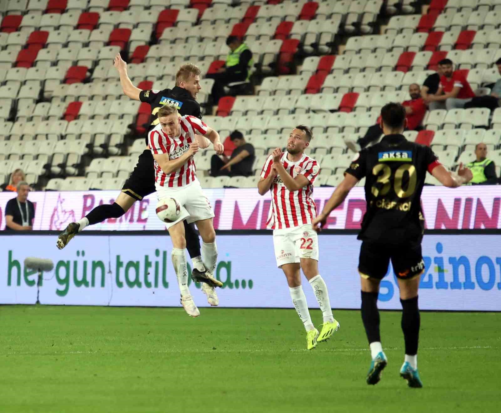 Trendyol Süper Lig: Antalyaspor: 1 – MKE Ankaragücü: 1 (Maç sonucu)