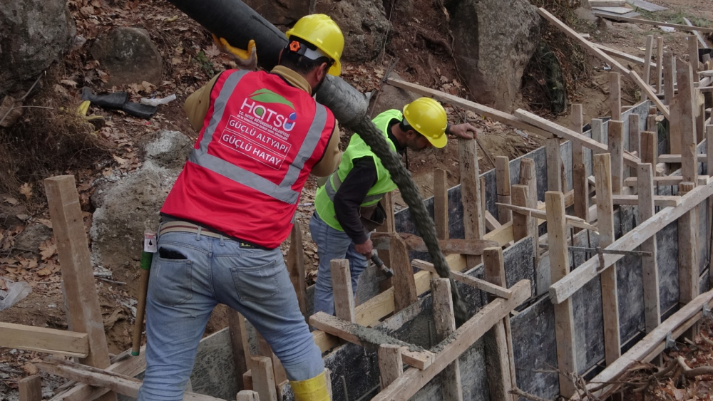 HATSU, AKTEPE’DE İÇME SUYU ÇALIŞMALARINA BAŞLADI