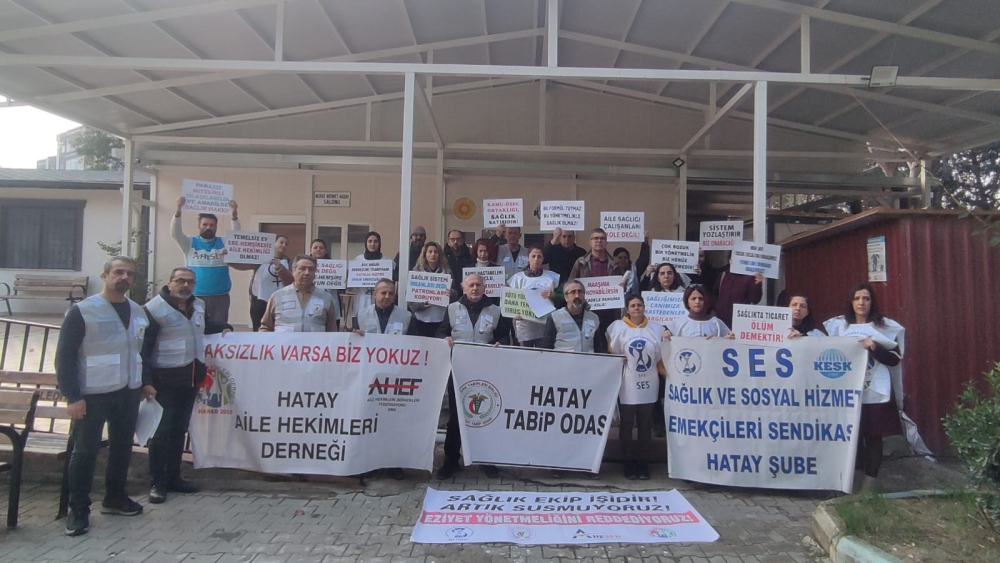  ÇALIŞANLARI YOKSULLAŞTIRANLARA, SAĞLIĞI YÖNETEMEYENLERE SESLENİYORUZ: ARTIK YETER GİDİN