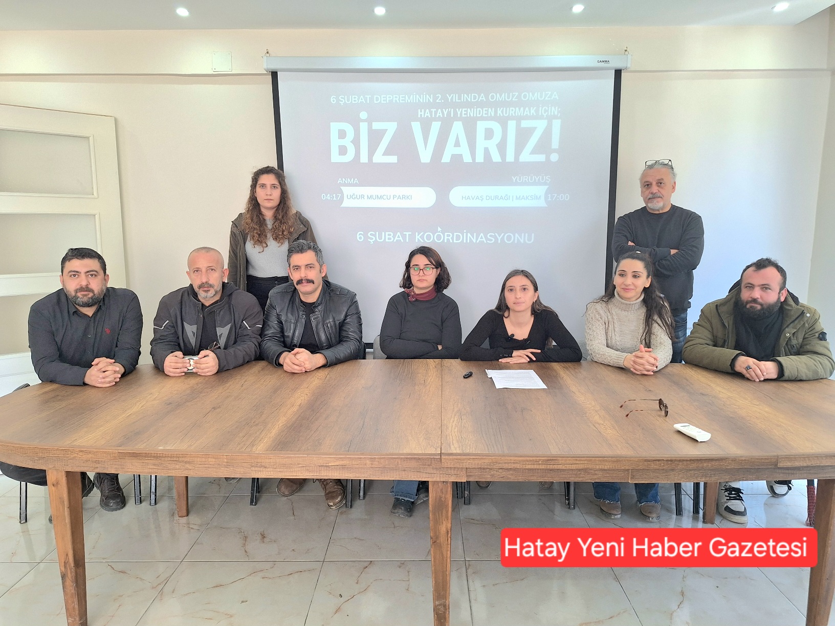 6 ŞUBAT KOORDİNASYONU: “HATAY’I YENİDEN KURMAK İÇİN BİZ VARIZ”