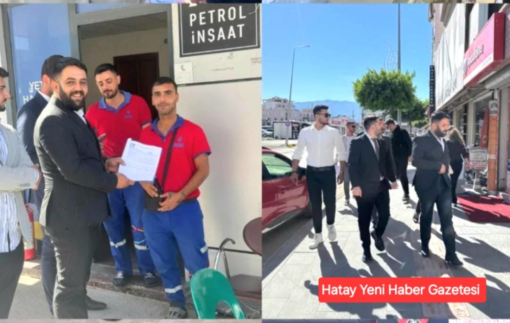 Yeniden Refah Partisi Hatay İl Gençlik Kolları Başkanı Onur Tatar, Üye Kaydında Türkiye Birincisi Oldu